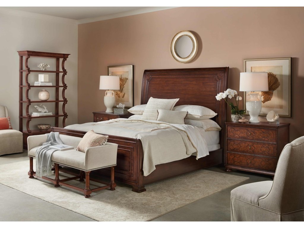 Charleston Queen Sleigh Bed - image 2