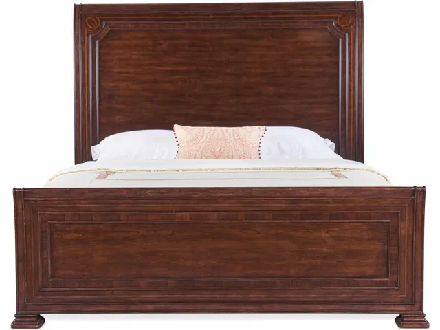 Charleston Cal King Sleigh Bed
