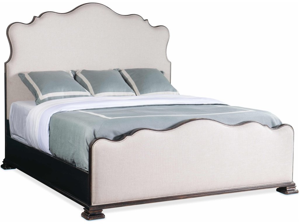 Charleston Cal King Upholstered Bed - main image