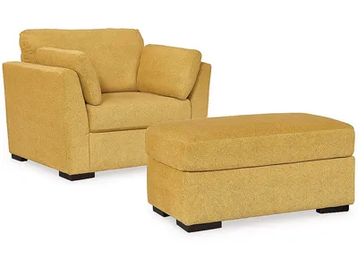Keerwick Oversized Chair and Ottoman - Alternative View