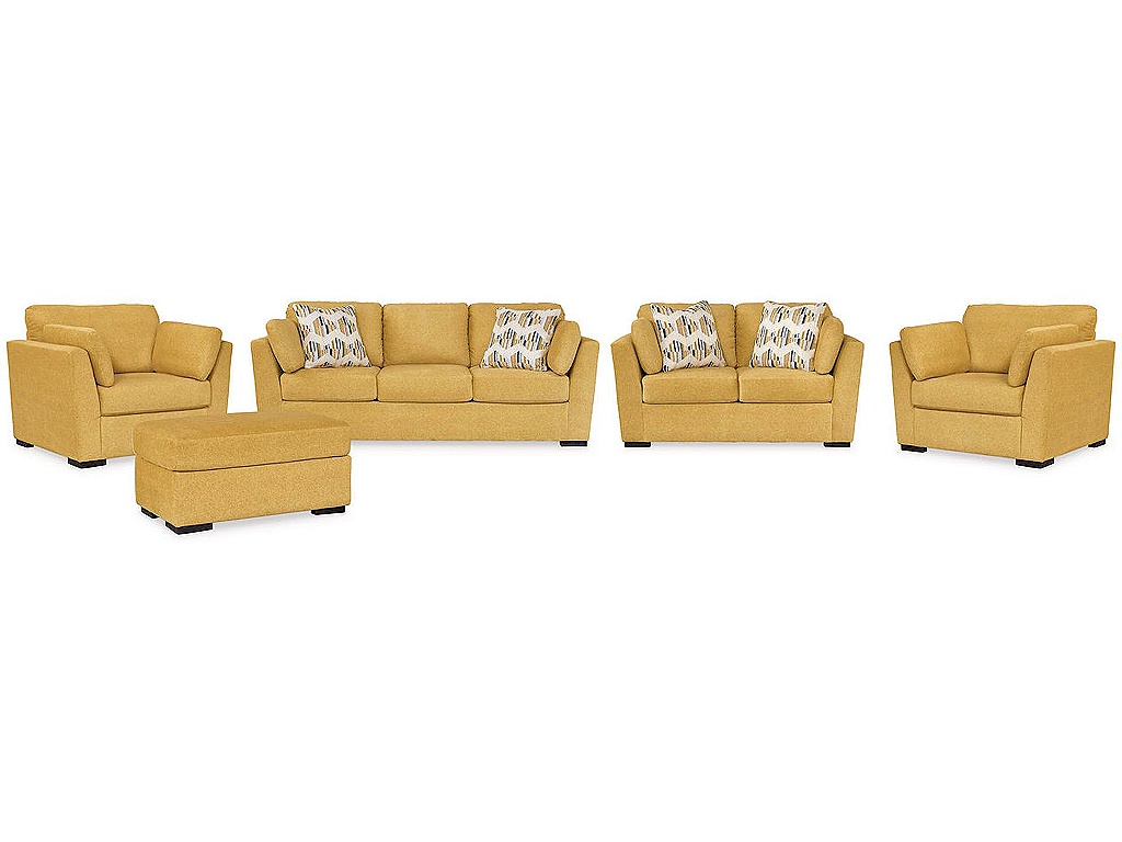 Keerwick Sofa, Loveseat, Ottoman and 2 Chairs - main image