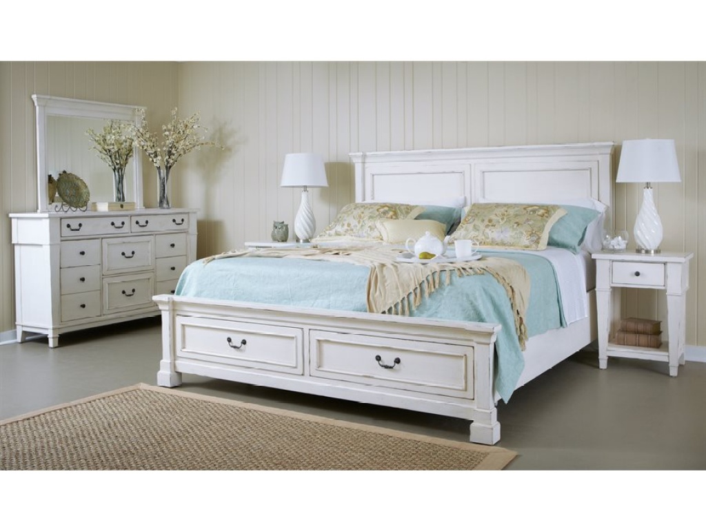 Queen Storage Footboard - image 1