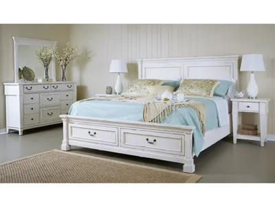 Queen Storage Footboard