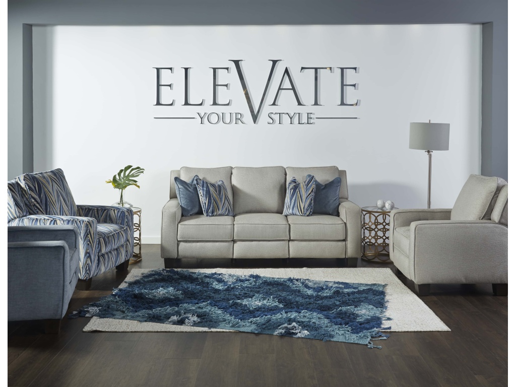 Double Reclining Power Headrest Loveseat with Pillows - image 2