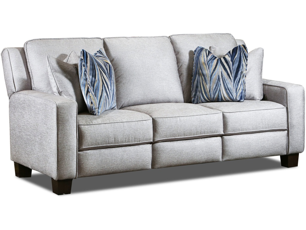 Double Reclining Power Headrest Loveseat with Pillows - image 7