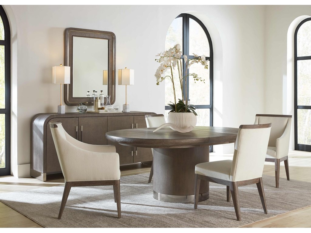 Modern Mood Round Dining Table w/1-18in leaf - image 4