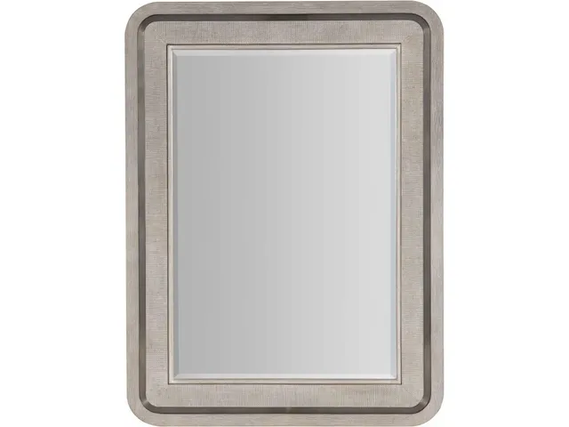 Modern Mood Raffia Landscape Mirror