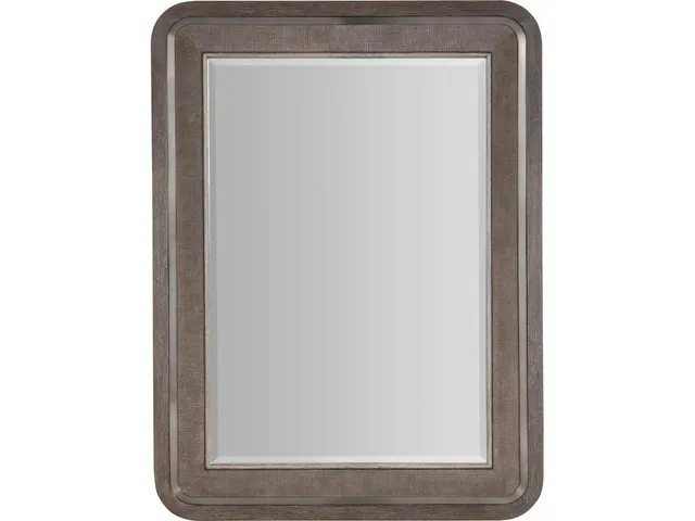 Modern Mood Raffia Landscape Mirror