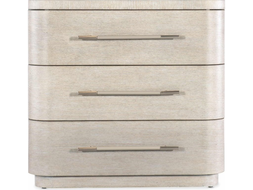 Modern Mood Three Drawer Nightstand - image 1