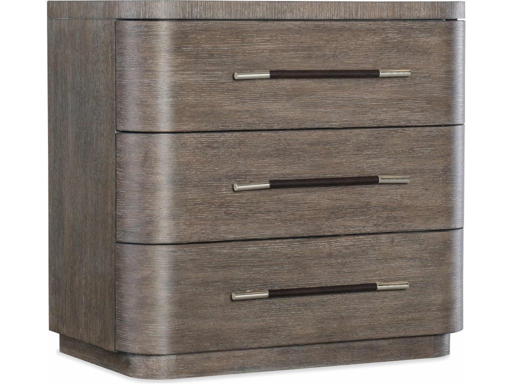 Modern Mood Three Drawer Nightstand - main image