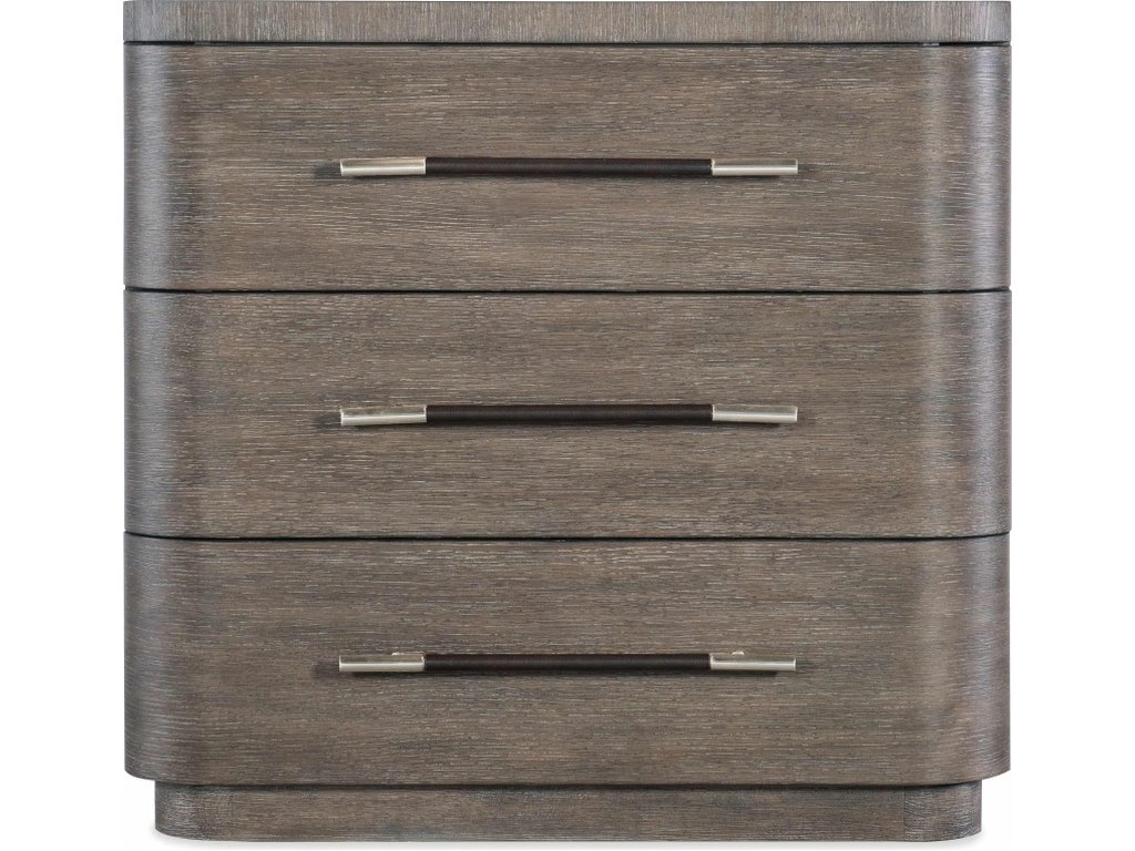 Modern Mood Three Drawer Nightstand - image 1