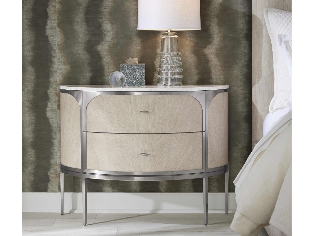 Modern Mood Two Drawer Nightstand - image 4