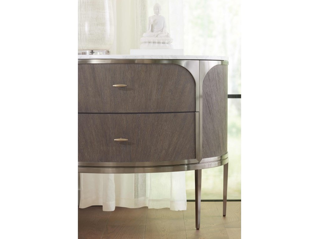Modern Mood Two Drawer Nightstand - image 4