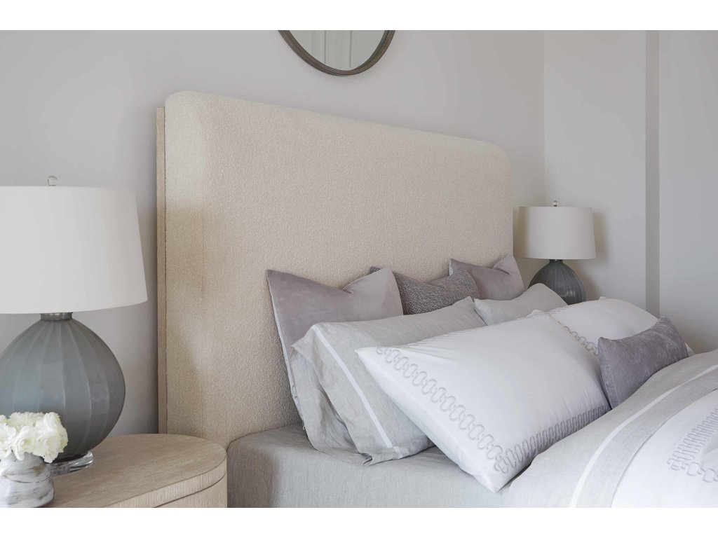 Modern Mood King Upholstered Panel Bed - image 2