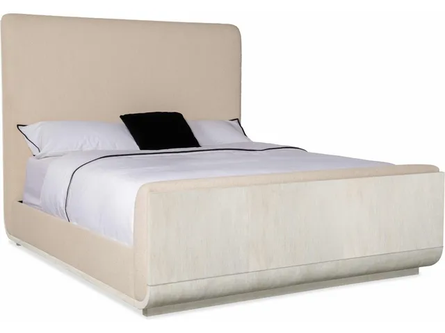 Modern Mood Cal King Upholstered Panel Bed
