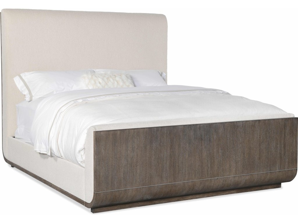 Modern Mood Queen Upholstered Panel Bed - main image