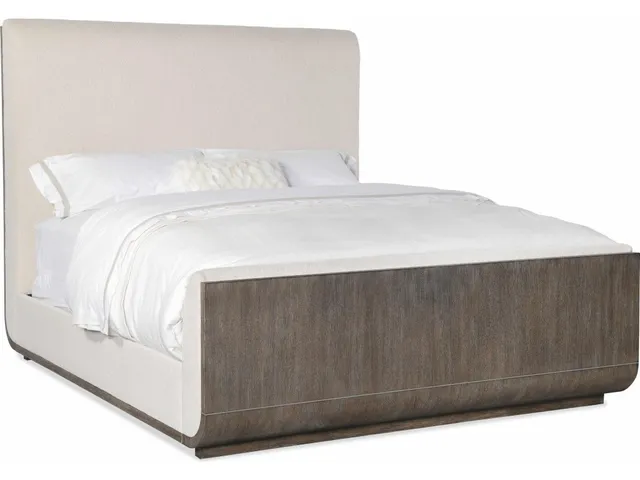 Modern Mood King Upholstered Panel Bed