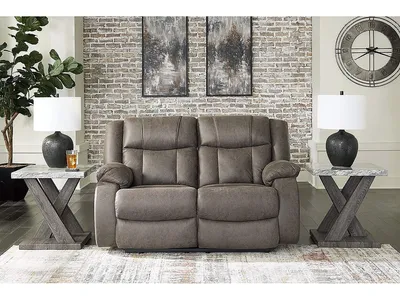 First Base Reclining Loveseat - Alternative View