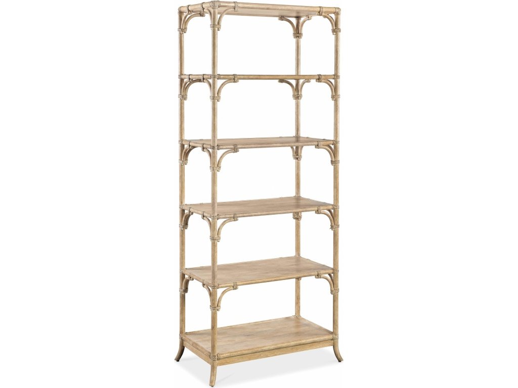 Retreat Pole Rattan Bookcase - main image