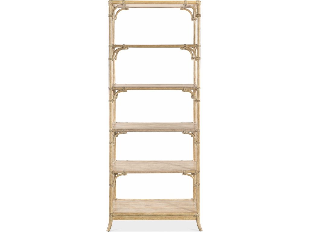 Retreat Pole Rattan Bookcase - image 1