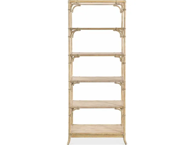 Retreat Pole Rattan Bookcase - Alternative View