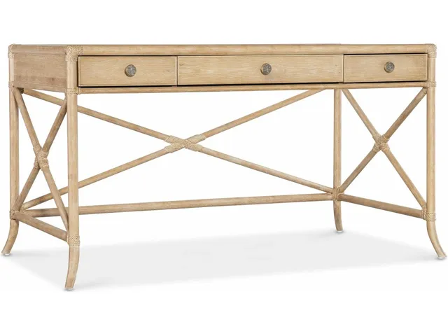 Retreat Pole Rattan Writing Desk