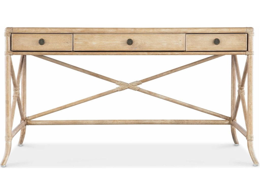 Retreat Pole Rattan Writing Desk - image 4