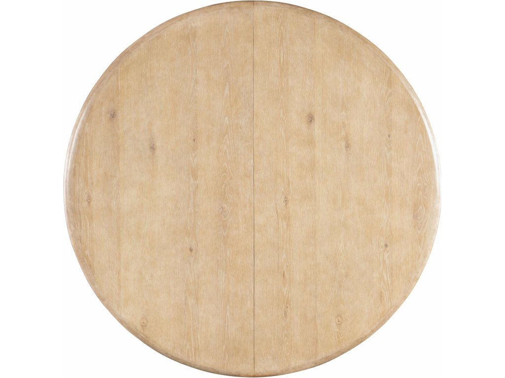 Retreat Pole Rattan Round Dining Table w/1-20in leaf - image 2