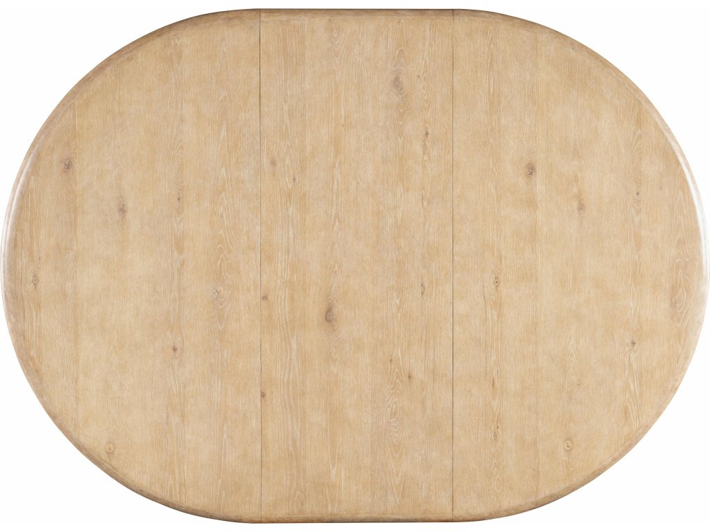 Retreat Pole Rattan Round Dining Table w/1-20in leaf - image 3