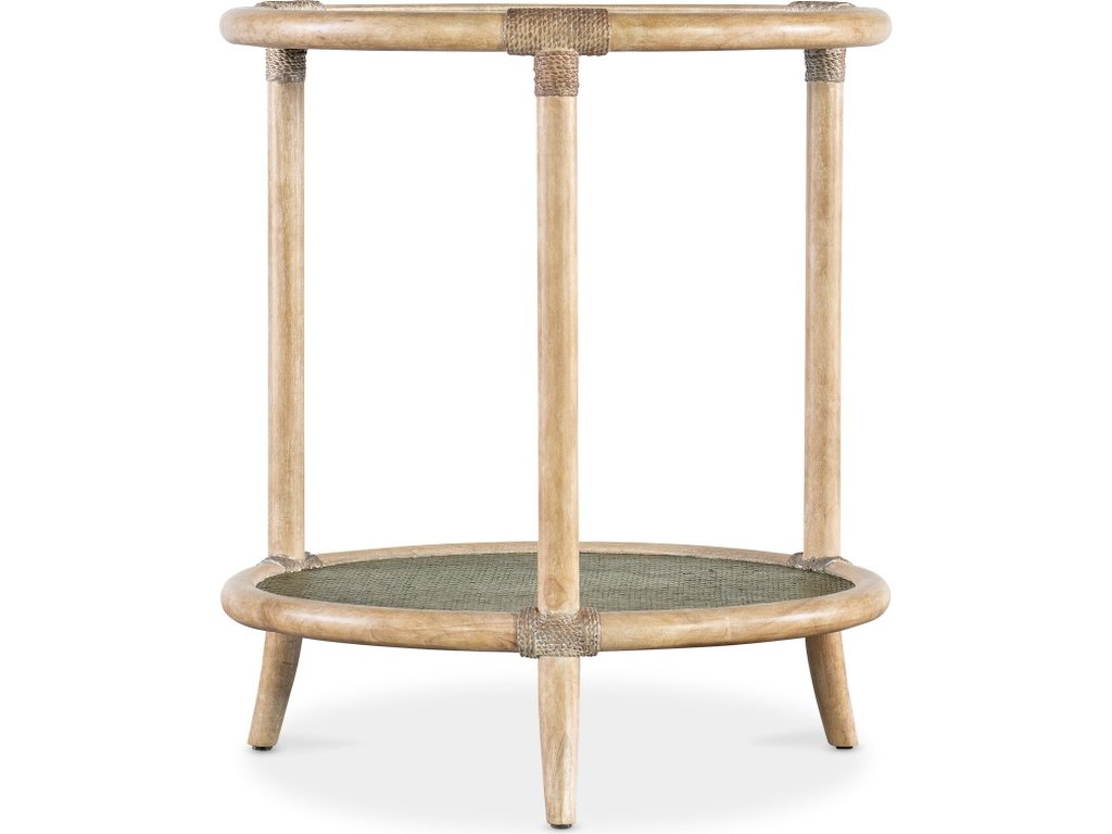 Retreat Raffia End Table - image 1