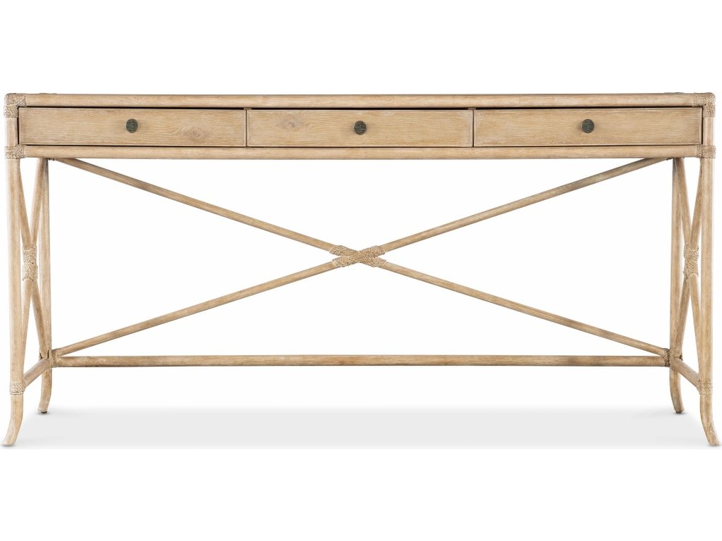 Retreat Pole Rattan Console - image 2