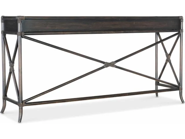 Retreat Pole Rattan Console - Alternative View
