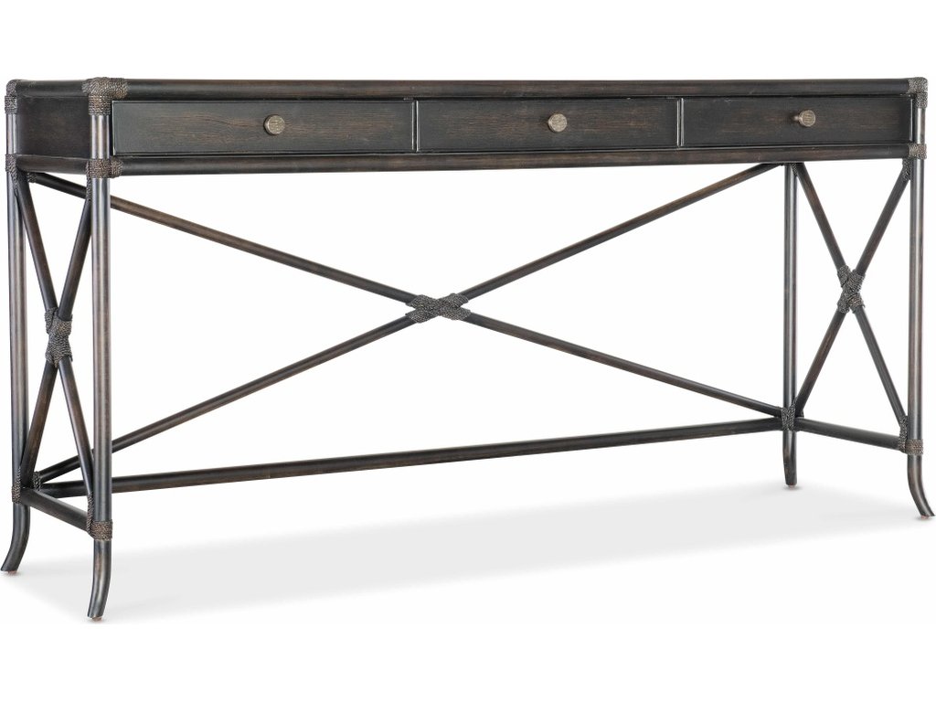 Retreat Pole Rattan Console - main image