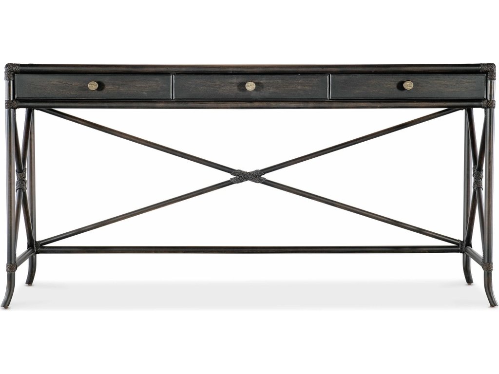 Retreat Pole Rattan Console - image 2