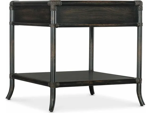 Retreat Pole Rattan End Table - Alternative View