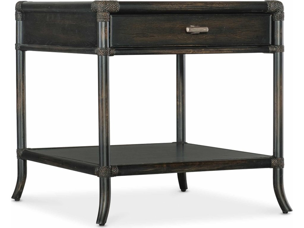 Retreat Pole Rattan End Table - main image