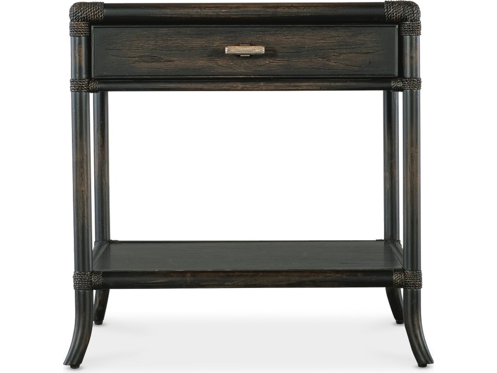 Retreat Pole Rattan End Table - image 2