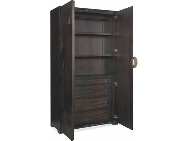 Retreat Split Rattan Wardrobe