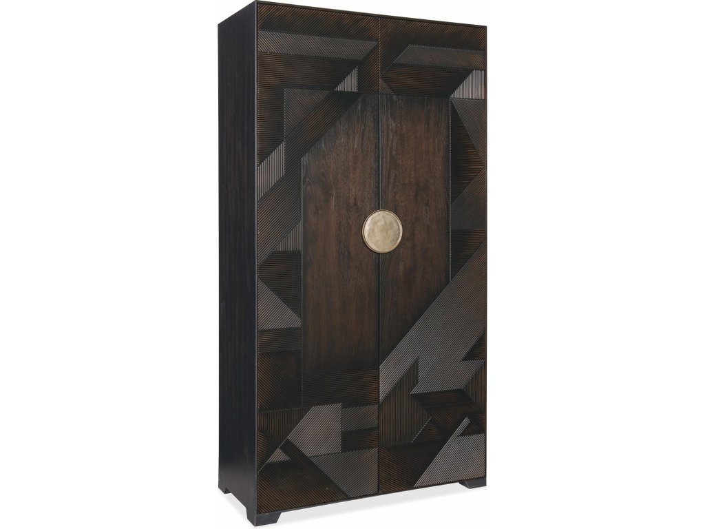 Retreat Split Rattan Wardrobe - main image