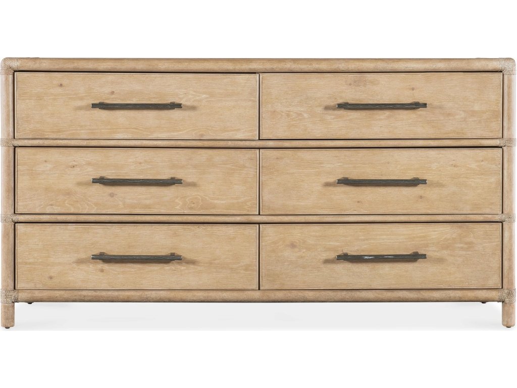 Retreat Pole Rattan Dresser - image 1