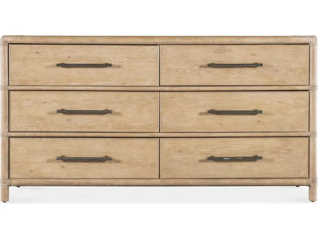 Retreat Pole Rattan Dresser - Alternative View