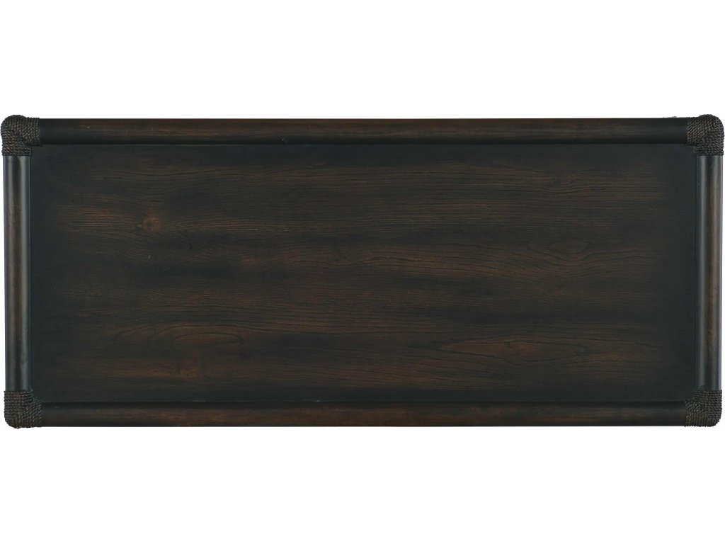 Retreat Pole Rattan Five-Drawer Chest - image 2