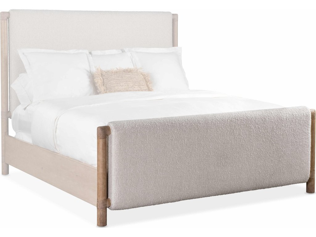 Retreat King Upholstered Panel Bed - image 4