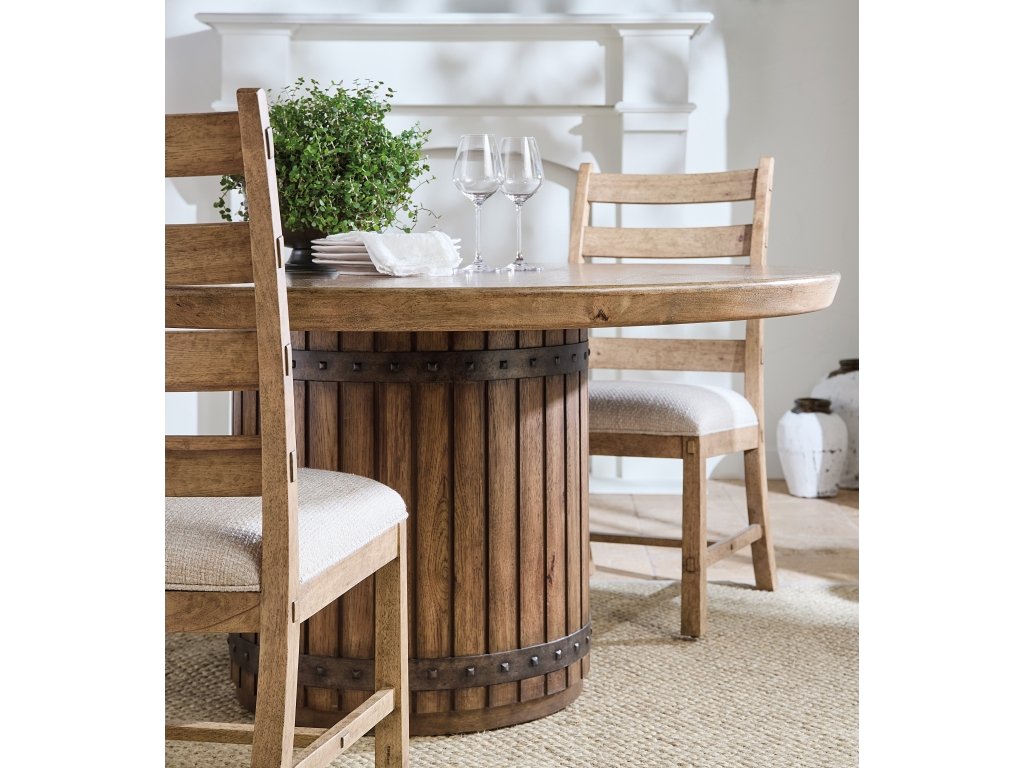 Vineyard Row Round Dining Table - image 3