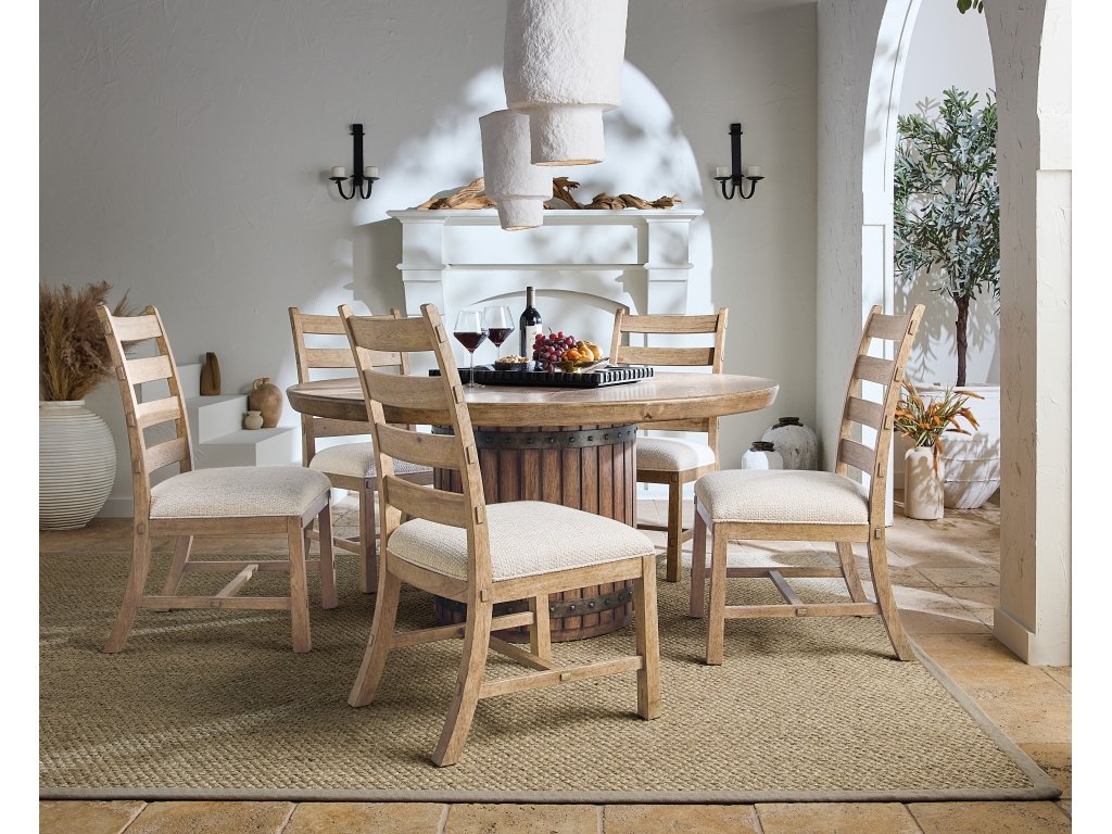 Vineyard Row Round Dining Table - image 2