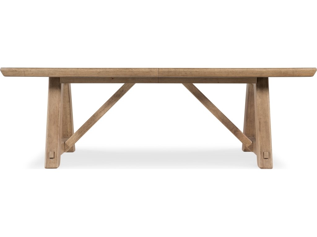 Vineyard Row Rectangle Dining Table with Two 20-inch Leaves - image 1