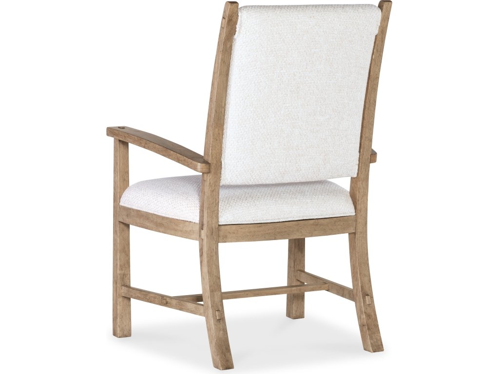 Vineyard Row Post Back Upholstered Arm Chair-2 per ctn/price ea - image 1