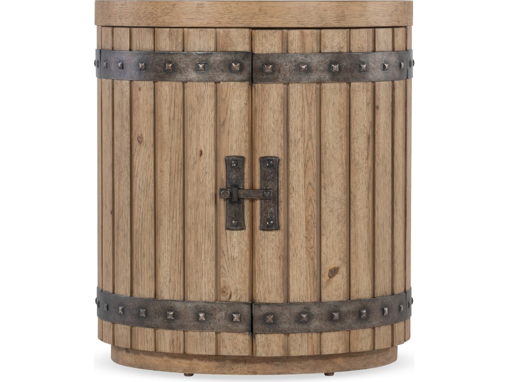 Vineyard Row Wine Barrel End Table - image 2