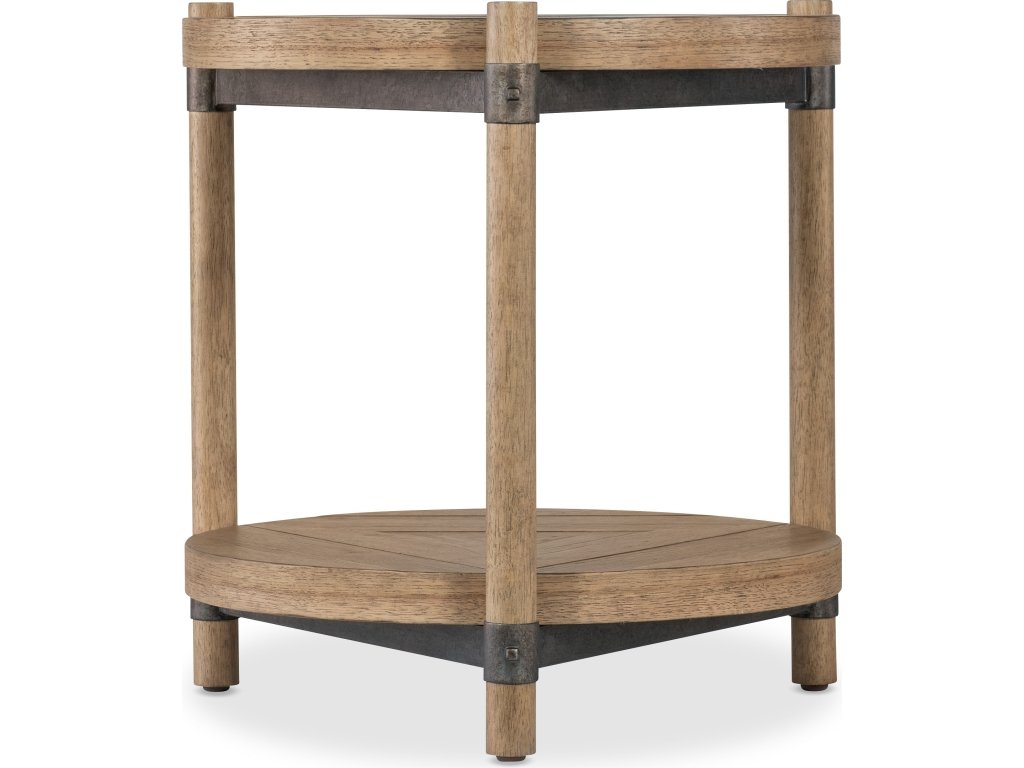 Vineyard Row Round End Table - main image