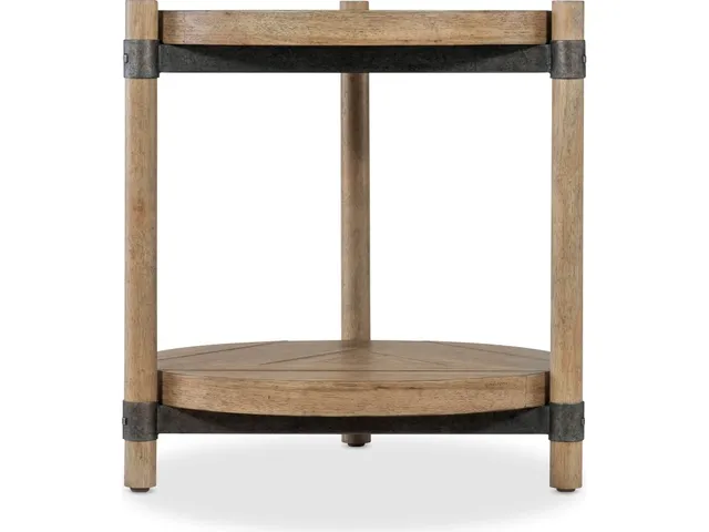 Vineyard Row Round End Table - Alternative View